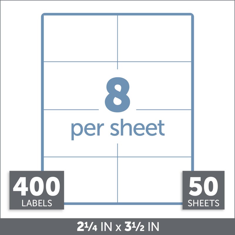 Office Depot Badge Inserts, 2 1/4in. x 3 1/2in., White, Pack of 400, OD98846 - Image 3